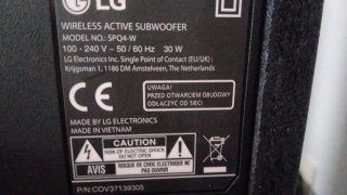 LG s60Q Barra de Sonido Inalámbrica