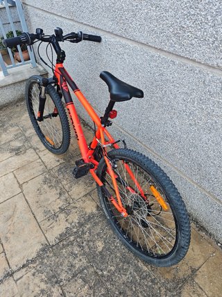 Bicicleta Rockrider 5 24 Naranja