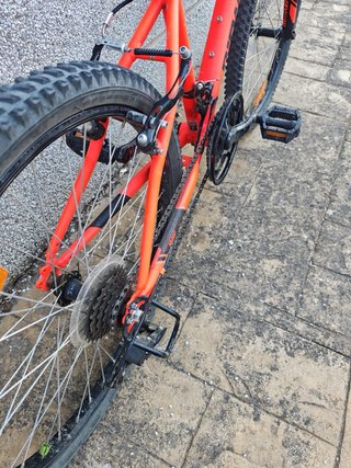 Bicicleta Rockrider 5 24 Naranja