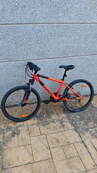 Bicicleta Rockrider 5 24 Naranja