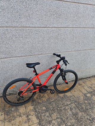Bicicleta Rockrider 5 24 Naranja