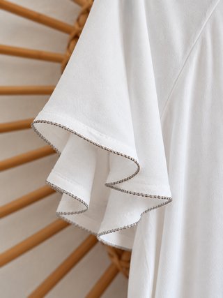 Blusa Massimo Dutti Blanca Talla S