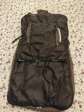 Saco Silla Paseo Interbaby Invierno Marrón