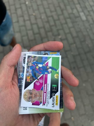 Cromo Lamine Yamal Panini LaLiga 2026
