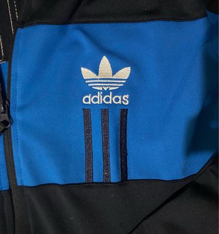 Chaqueta Adidas Originals Azul y Marino Talla L