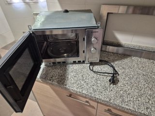 Microondas Bosch Acero Inoxidable