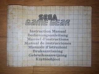 Consola Portátil Sega Game Gear Gris
