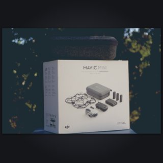 DJI Mavic Mini + 3 baterías, caja y protectores