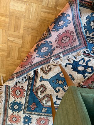 Alfombra de lana 1.50 x 2.60 m