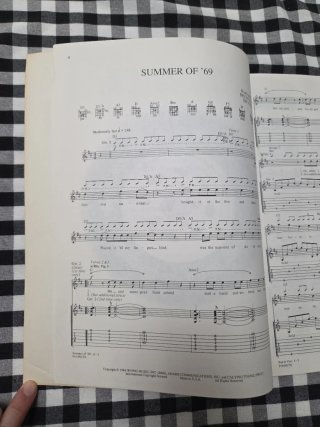 Libro Bryan Adams So Far So Good Guitar Tab