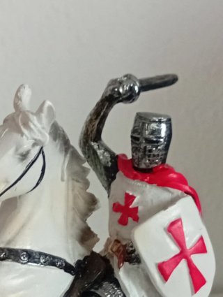 Figura Caballero Templario Resina Salamanca