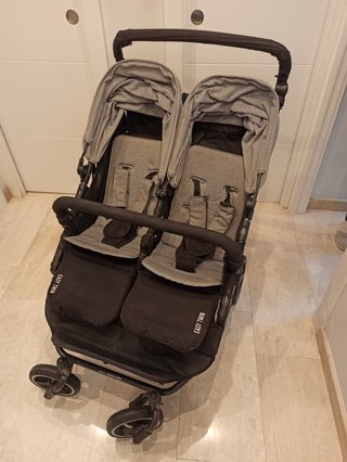 Carro Gemelar Baby Monster Easy Twin