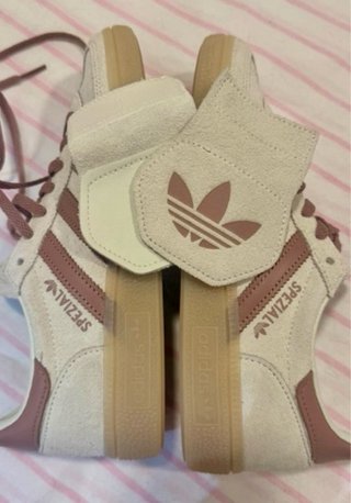 Zapatillas Adidas Originals Spezial Beige/Rosa