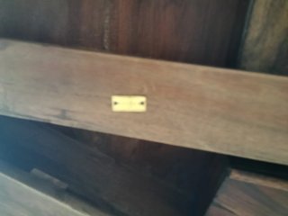 Escritorio de madera rinconera,,, marca  becara