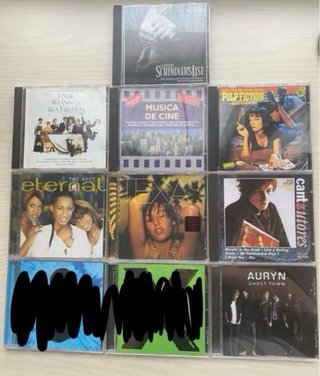 Lote 8 CDs Variados: Bandas Sonoras y Más