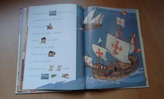 Cristobal Colón cuento pictogramas
