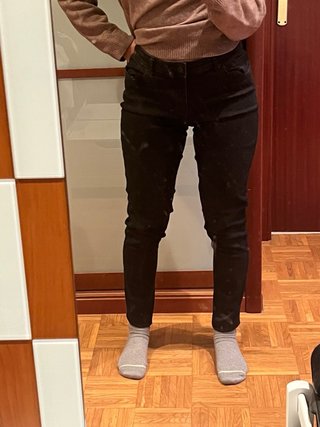 Pantalones negros ajustados