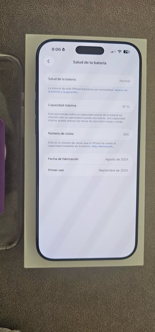 iPhone 16 Pro Max 256GB TITANIO NEGRO