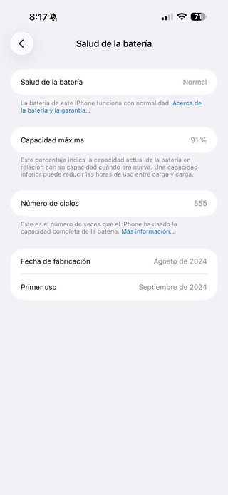 iPhone 16 Pro Max 256GB TITANIO NEGRO