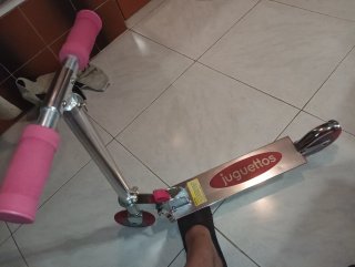 PATIN INFANTIL DE ALUMINIO, PLEGABLE Y LIGERO...