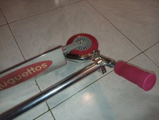 PATIN INFANTIL DE ALUMINIO, PLEGABLE Y LIGERO...