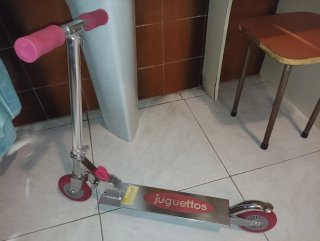 PATIN INFANTIL DE ALUMINIO, PLEGABLE Y LIGERO...