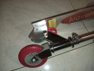 PATIN INFANTIL DE ALUMINIO, PLEGABLE Y LIGERO...
