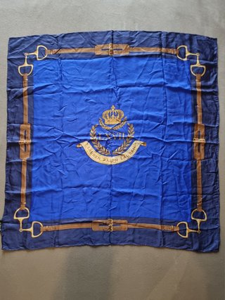 Pañuelo seda Lauren Ralph Lauren equestrian 90x90