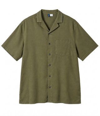 Camisa H&M Verde Talla M