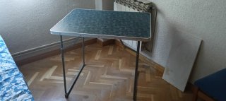 Mesa plegable para acampar de Decathlon