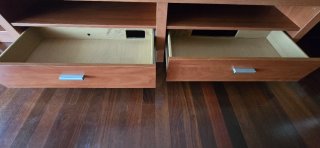 Mueble TV completo + Librería + Balda Flotante.