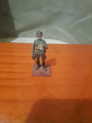 Figura Plomo Suboficial Alemán 2GM