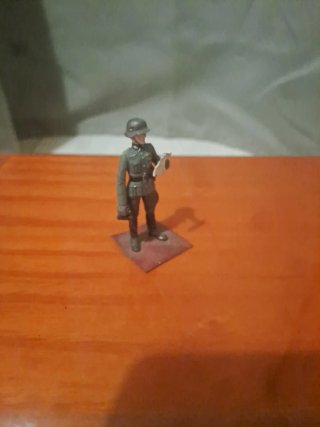 Figura Plomo Suboficial Alemán 2GM