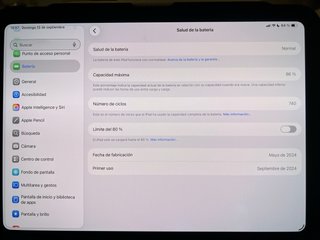 iPad Pro M4 256GB Wi-Fi + Cellular Gris espacial.