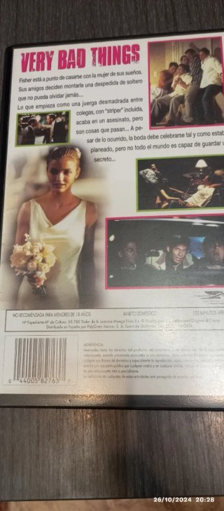Lote 6 Películas VHS