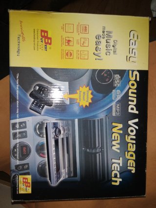 Radio CD BB EST Sound Voyager MP3 Vintage.
