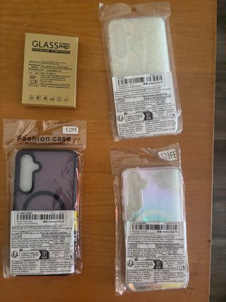 Fundas Samsung Galaxy S23 FE (3 unidades)