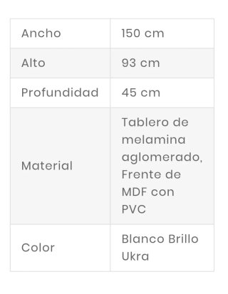 Aparador como nuevo