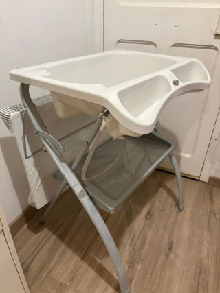 Bañera Cambiador Brevi Lindo Ergonómico