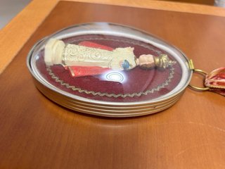 Relicario Niño Jesús de Praga Antiguo.