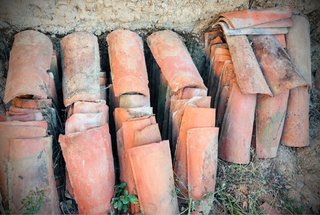Tejas de barro