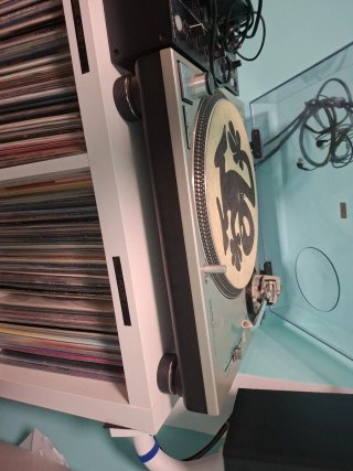 Technics SL-1200MK2 in argento, tutto originale con scatola