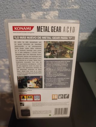 Metal Gear Acid PSP Konami