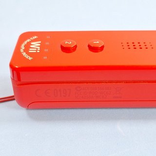 Nintendo Wii Motion Plus Controller Rosso