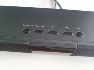 Barra de Sonido Negra