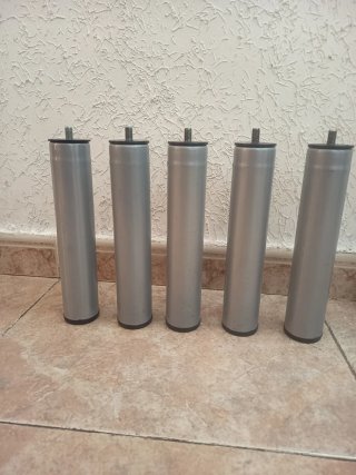 Patas somier cilíndricas 25 cm (5 unidades)