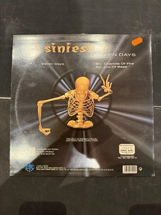 Vinilo Makina Remember DJ Siniestro Seven Days