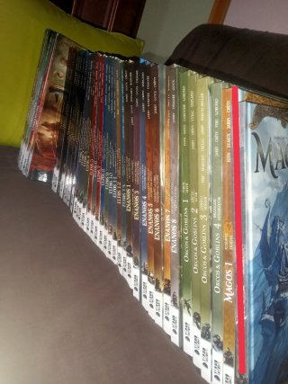 Lote novelas graficas yermo ediciones. Elfos magos