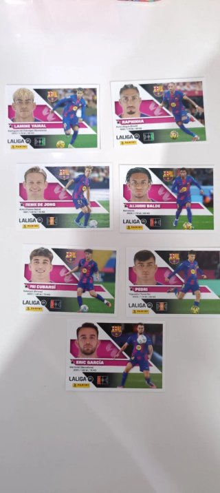 Cromos Fútbol La Liga Panini FC Barcelona