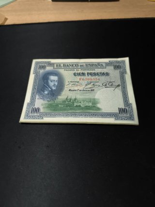 7 Billetes  consecutivos Banco de España